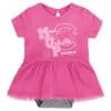Chicago Cubs Baby Girl Pink Princess 3-Piece Creeper