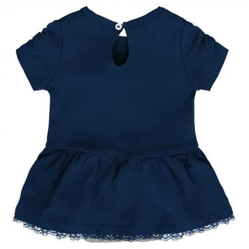 Detroit Tigers Baby Girl Navy MVP Princess 3-Piece Creeper - Image 3
