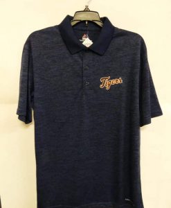 Detroit Tigers Navy Dri-Fit Polo Shirt