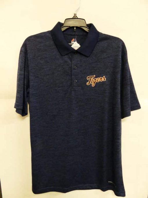 Detroit Tigers Navy Dri-Fit Polo Shirt