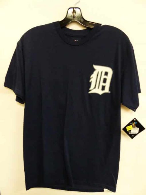 Detroit Tigers Navy Ian Kinsler Number T-Shirt Tee