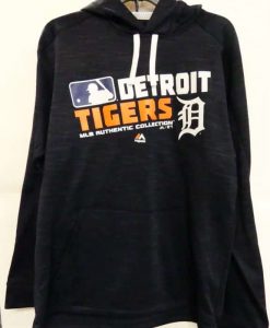 Detroit Tigers Navy MLB Power Hitter Hoodie