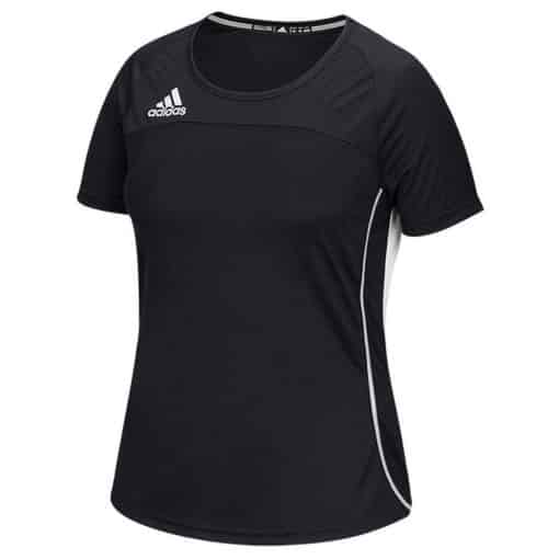 Women's Adidas Black Climacool Utility Short Sleeve Jersey Shirt