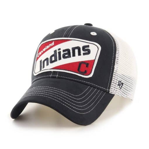 Cleveland Indians KIDS 47 Brand Navy Woodlawn MVP Hat