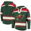 Minnesota Wild Men's 47 Brand Dark Green Pullover Jersey Hoodie