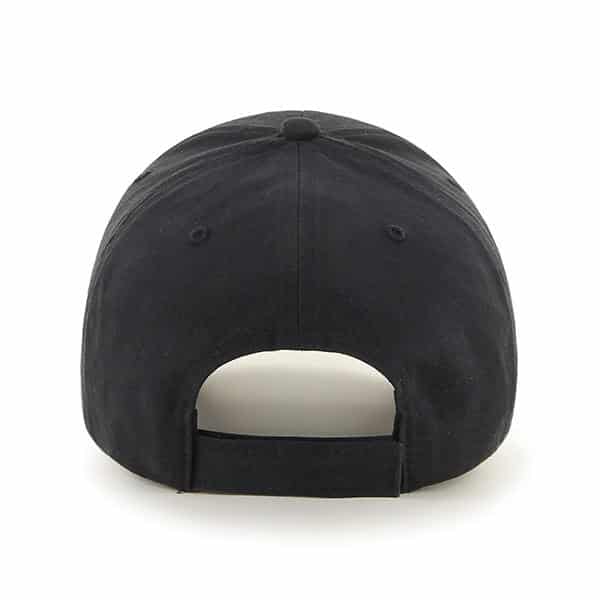 Pittsburgh Pirates 47 Brand Black Yellow Logo MVP Adjustable Hat - Image 2
