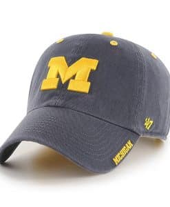 Michigan Wolverines 47 Brand Vintage Navy Ice Clean Up Adjustable Hat