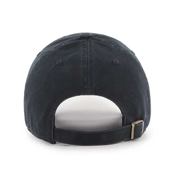 Detroit Pistons 47 Brand Black Clean Up Adjustable Hat - Image 2