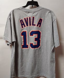 Detroit Tigers Grey Avila Tee