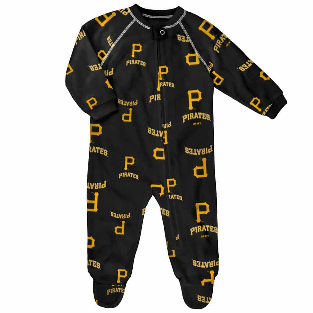 Black Raglan Zip Up Sleeper Coverall 