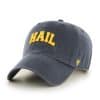 Michigan Wolverines 47 Brand Vintage Navy Hail Clean Up Adjustable Hat