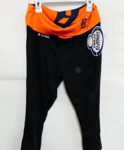 Detroit Tigers Navy Orange Yoga Capri