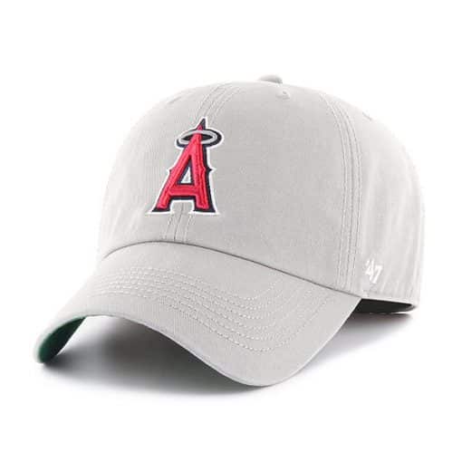 Los Angeles Angels 47 Brand Gray Franchise Fitted Hat