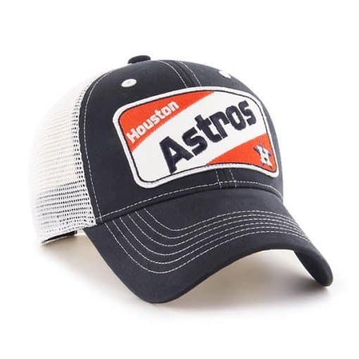 Houston Astros KIDS 47 Brand Navy Woodlawn MVP Adjustable Hat