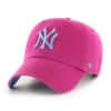 New York Yankees 47 Brand Orchid Ballpark Clean Up Adjustable Hat