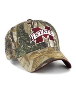 Mississippi State Bulldogs 47 Brand Realtree Camo Frost MVP Adjustable Hat