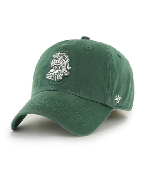 Michigan State Spartans 47 Brand Vintage Green Franchise Fitted Hat