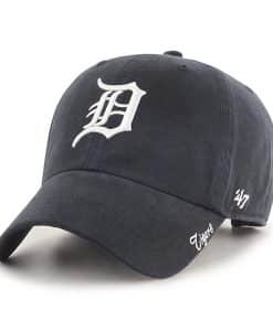 Detroit Tigers Women's 47 Brand Navy Miata Clean Up Adjustable Hat