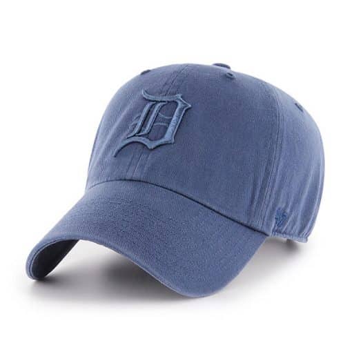 Detroit Tigers 47 Brand Timber Blue Clean Up Adjustable Hat