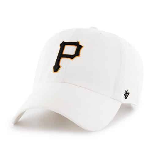 Pittsburgh Pirates 47 Brand White Clean Up Adjustable Hat