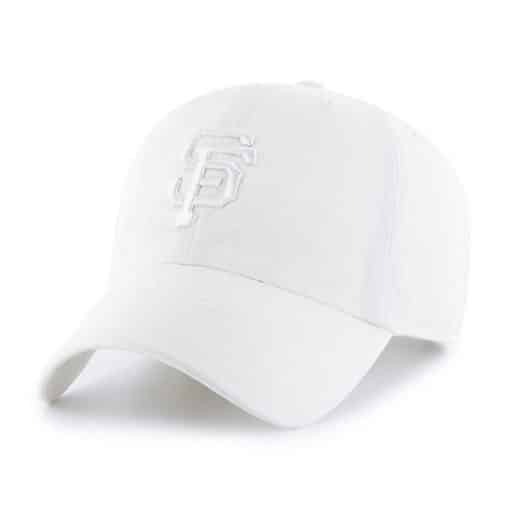 San Francisco Giants 47 Brand All White Clean Up Adjustable Hat