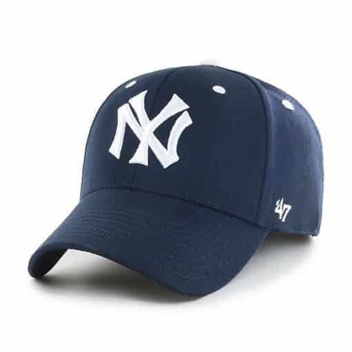 New York Yankees 47 Brand Navy Cooperstown Contender Stretch Fit Hat