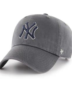 New York Yankees 47 Brand Charcoal Clean Up Adjustable Hat
