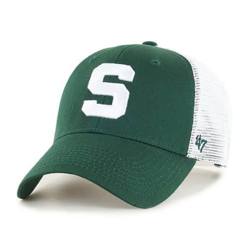 Michigan State Spartans 47 Brand Dark Green Branson MVP Mesh Adjustable Hat