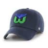 Hartford Whalers 47 Brand Navy Vintage Franchise Fitted Hat