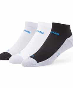 Detroit Lions 47 Brand Rush Tonal 3 Pack Low Cut Socks