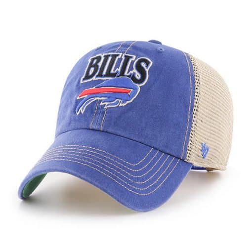 Buffalo Bills 47 Brand Vintage Blue Tuscaloosa Clean Up Adjustable Hat