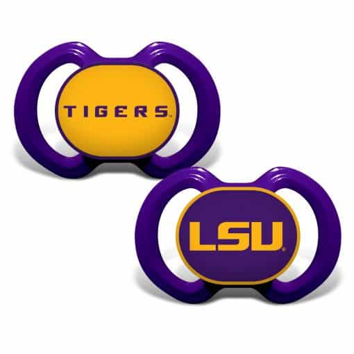 LSU Tigers Purple Pacifier - 2 Pack