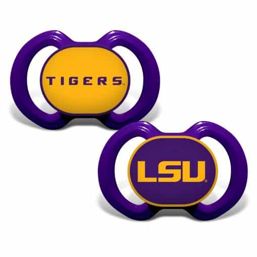LSU Tigers Purple Pacifier - 2 Pack - Detroit Game Gear
