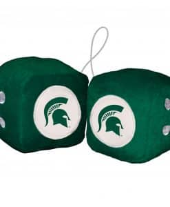 Michigan State Spartans Fuzzy Dice