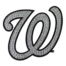 Washington Nationals Bling Auto Emblem