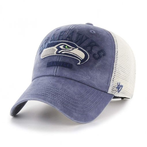 Seattle Seahawks 47 Brand Vintage Brayman MVP Adjustable Hat