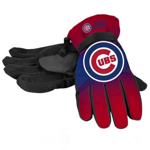 Chicago Cubs Men's Big Logo Insulated Gloves