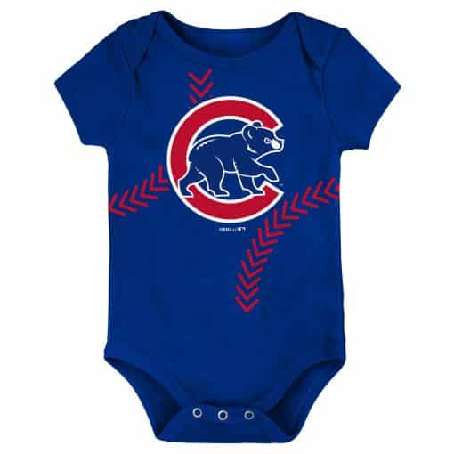 Chicago Cubs Baby Blue Classic Onesie Creeper