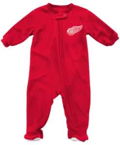 Detroit Red Wings Newborn/Infant Girl's Bodysuit, Bib, Bootie Set