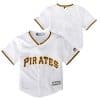 Pittsburgh Pirates Baby Majestic White Home Jersey