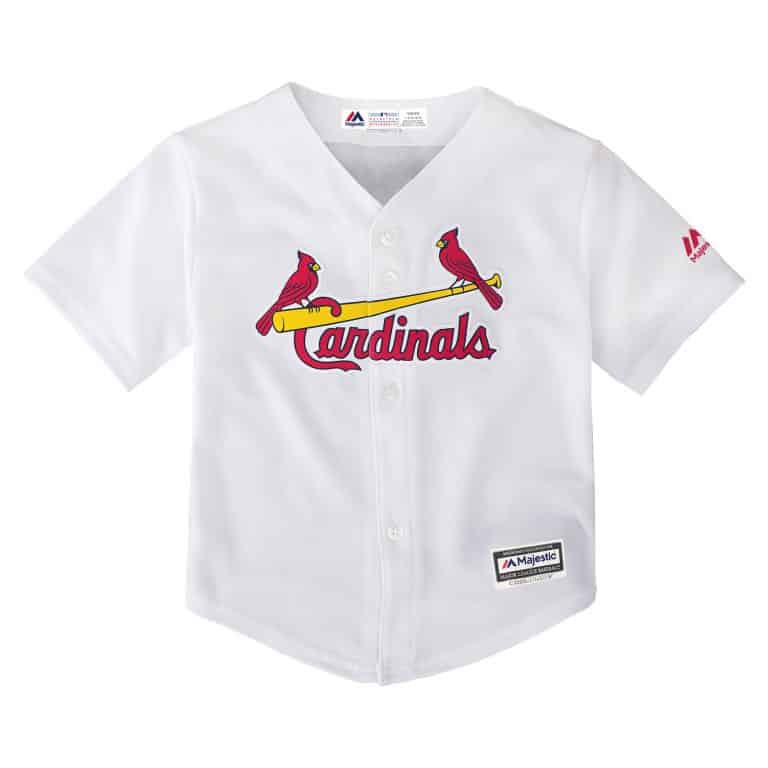 St. Louis Cardinals Baby Majestic White Home Jersey Detroit Game Gear