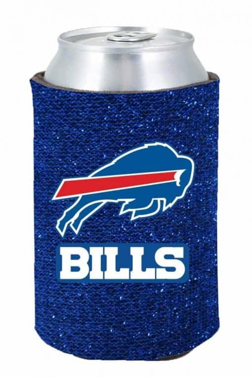 Buffalo Bills Glitter Blue Kaddy Can Holder