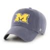 Michigan Wolverines 47 Brand Vintage Navy Oakdale Clean Up Adjustable Hat