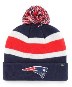 New England Patriots 47 Brand Light Navy Breakaway Cuff Knit Hat