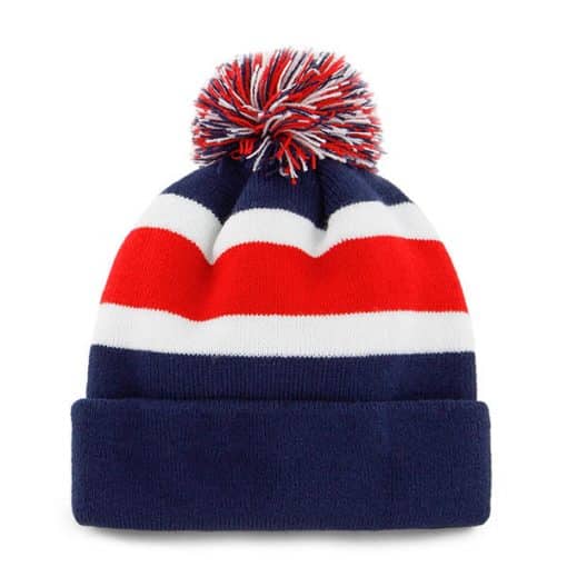 New England Patriots 47 Brand Light Navy Breakaway Cuff Knit Hat - Image 2