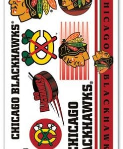 Chicago Blackhawks Temporary Tattoos