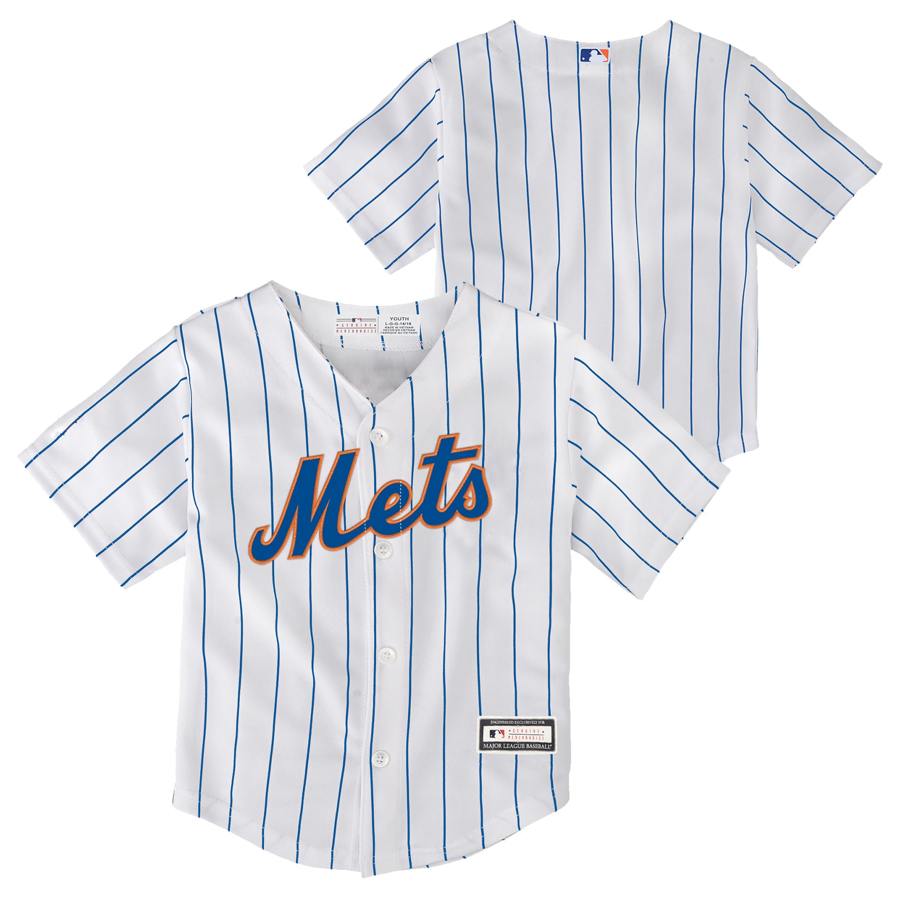 MLB New York Mets Toddler Boys' 2pk T-Shirt - 2T