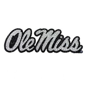 Mississippi Rebels Ole Miss Bling Auto Emblem