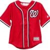 Washington Nationals Baby Majestic Red Jersey