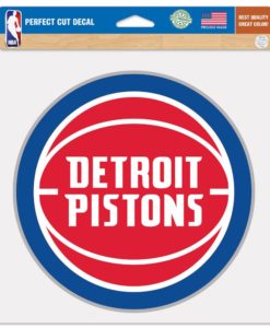 Detroit Pistons Perfect Cut 8" x 8" Decal